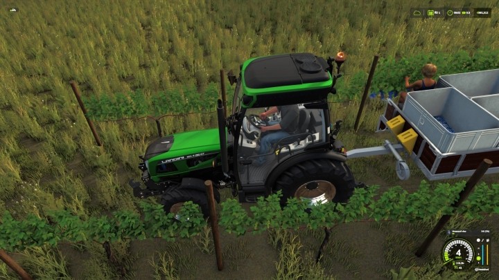 FS25 Vine Hand Harvest Trailer V1.0