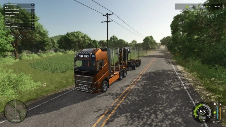 FS25 Volvo Fh16 Holz V1.0