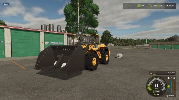 FS25 Volvo L120 Bucket V1.0