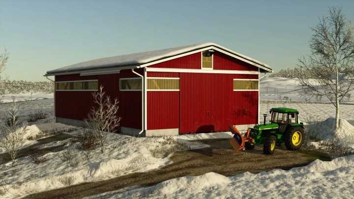 FS25 Ws11 Machinery Shed V1.0