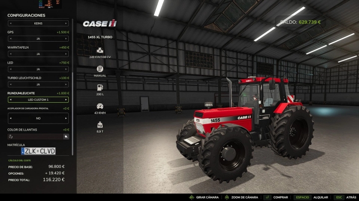 FS25 Case Ih 1455 Xl V1.0