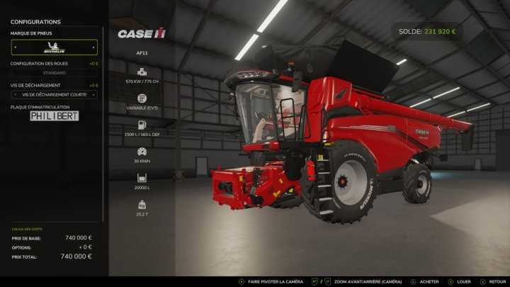 FS25 Harvester Pack (Tyre Version) V1.0