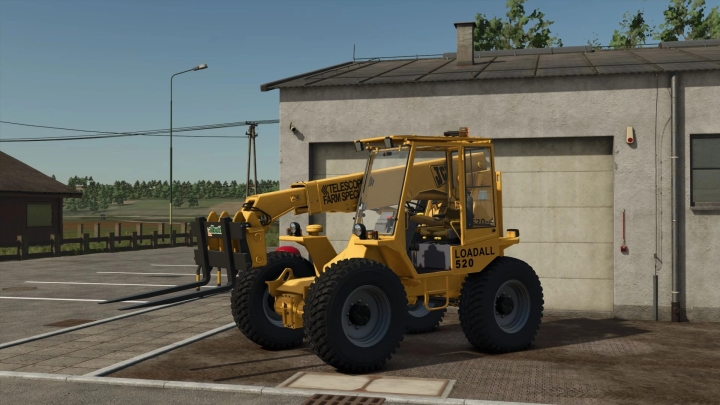 FS25 Jcb 520-4 Telescopic Loader V1.0