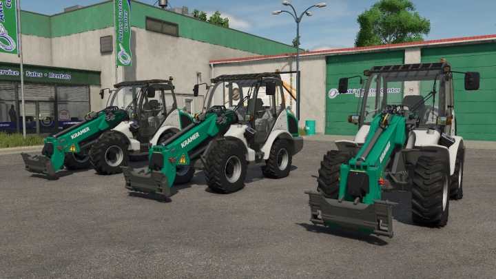 FS25 Крамер Кл 30 8Т V1.0 FS25 Крамер Кл 30 8Т V1.0