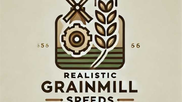 FS25 Realistic Grainmill Processing Speeds V1.0