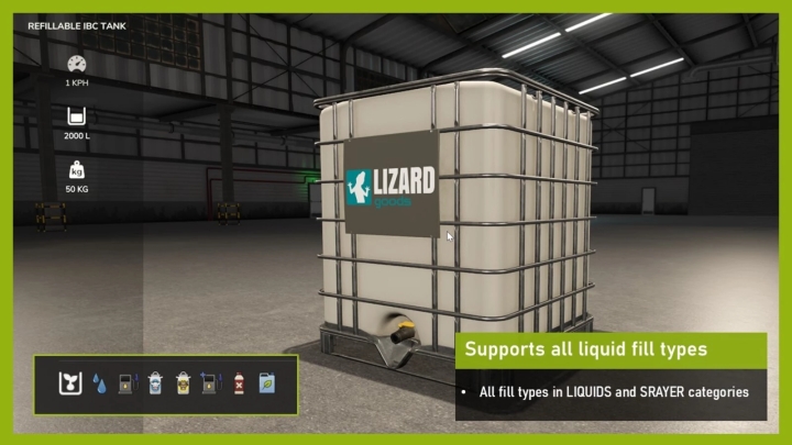 FS25 Refillable Ibc Tank V1.0.1.0