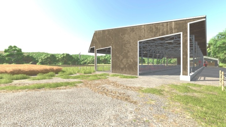 FS25 Special Cow Stable Multi-Colored V1.0.0.1