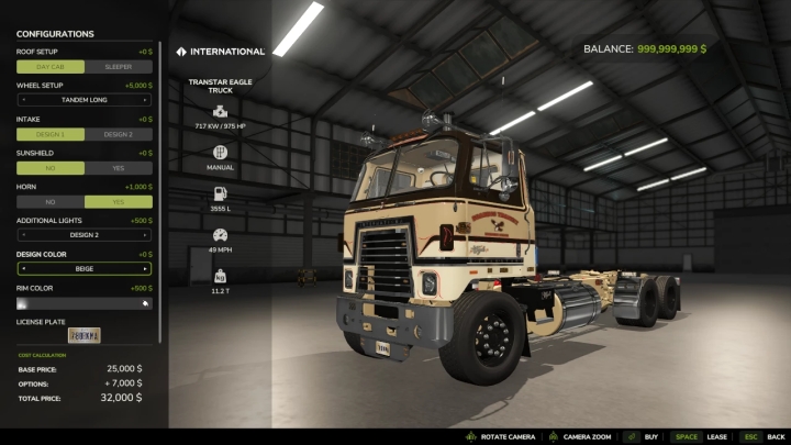 FS25 Transtar Eagle Truck V1.0