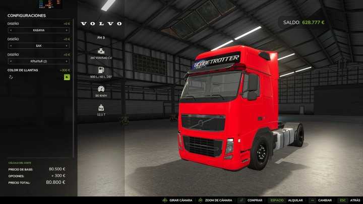 FS25 Volvo Fh3 V1.0