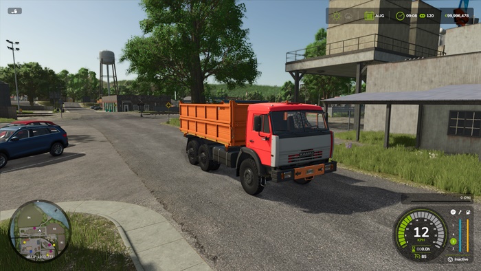 FS25 Kamaz 65111 Buldozer 221 V1.0