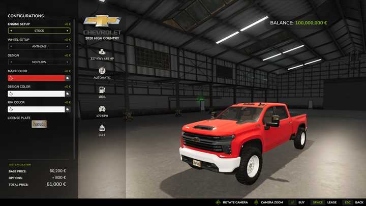 Chevy Silverado High Country V1.4