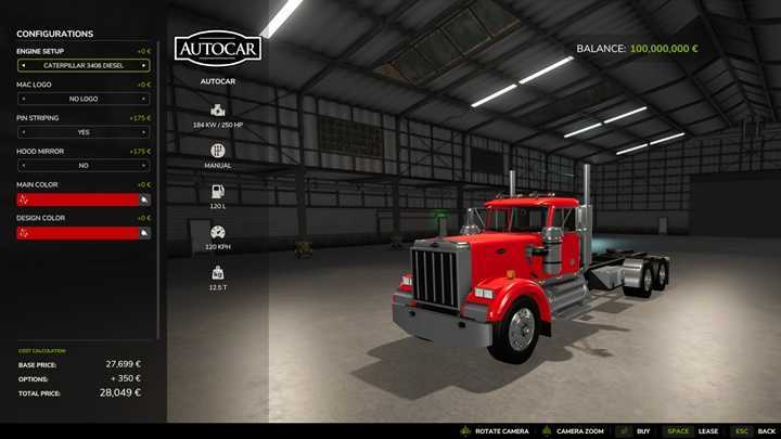 Autocar Truck V1.0