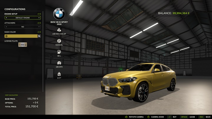 Bmw X6 M-Sport 2020 V1.0