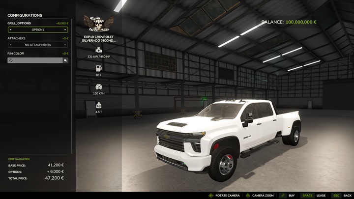 Chevrolet Silverado 2500 2020 V1.0