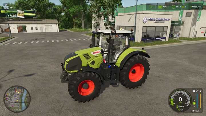 Claas Axion 800 Edit V1.0