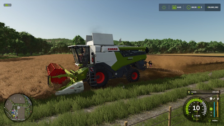 Claas Lexion 8900-5300 Harvester V1.0