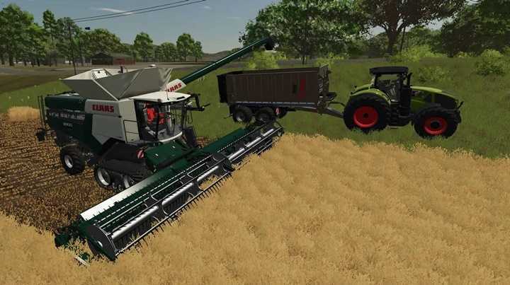 Claas Lexion Combine Harvester V1.0