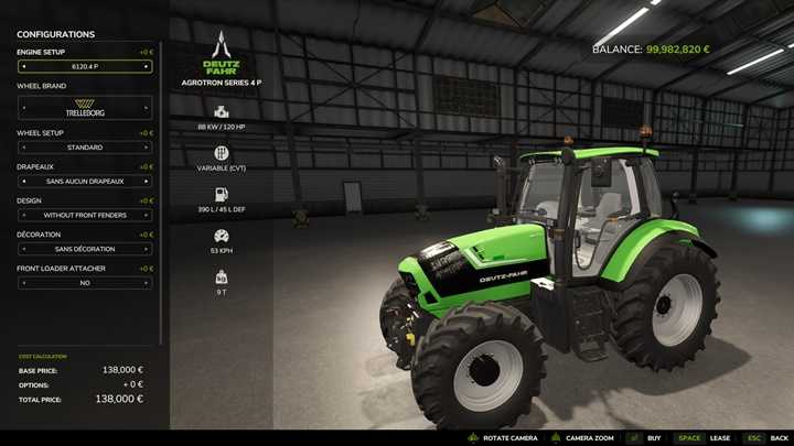 Deutz-Fahr 6.4P Series V1.1