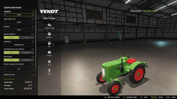 Fendt Dieselross F20H6B V1.0