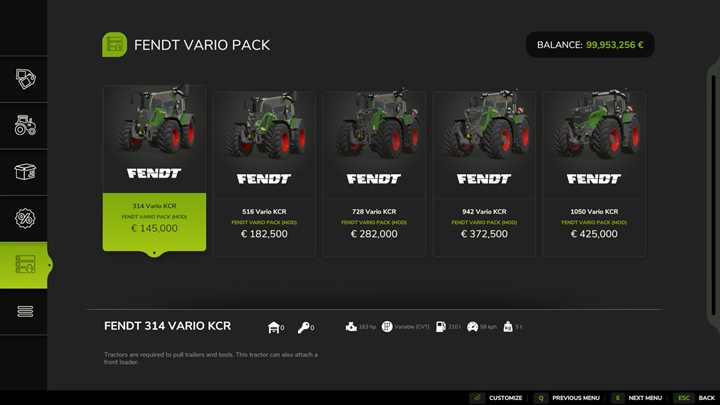 Fendt Vario Pack V1.0