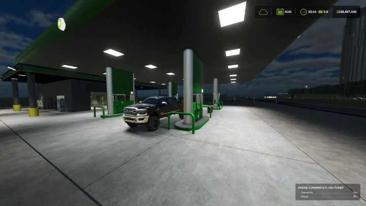 FS25 Bp Gas Station V1.0