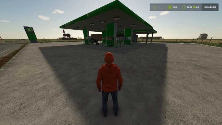 FS25 Bp Gas Station V1.0