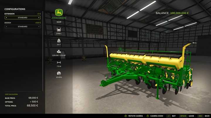 John Deere 1113 Multifruit V1.0