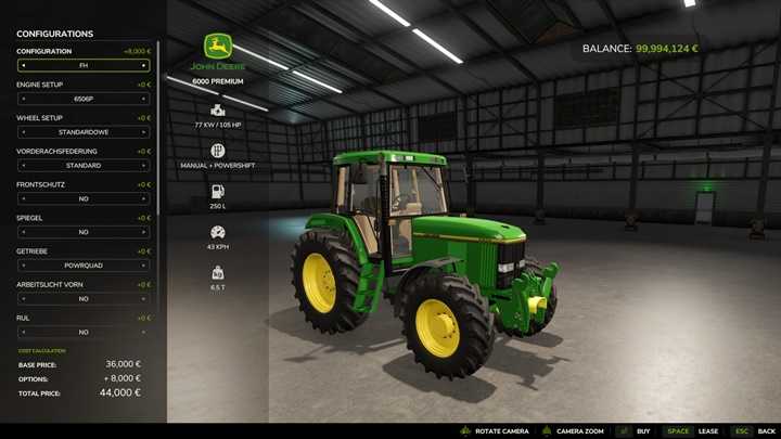 John Deere 6000 Series V2.0