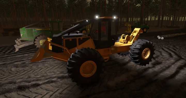 John Deere 648Glll Cable Skidder V1.0