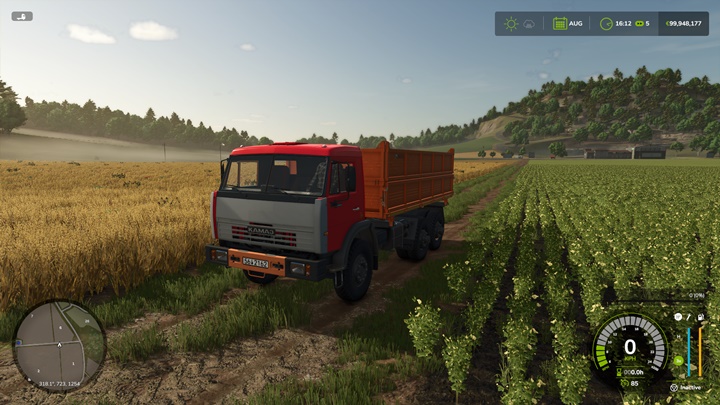 Kamaz 65111 Buldozer 221 V1.0