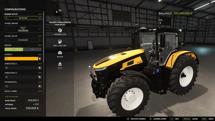 Massey Ferguson 9S By Norderstedter V1.1