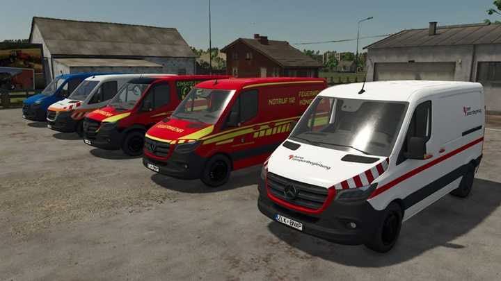 2018 Mercedes-Benz Sprinter Pack V1.0