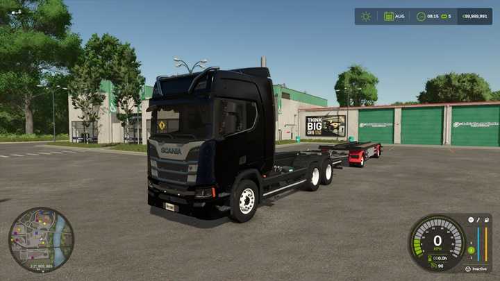 Scania R HKL & Hueffermann HKL Container Trailer V1.0