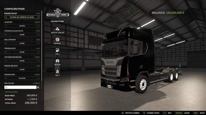 Scania R HKL & Hueffermann HKL Container Trailer V1.0