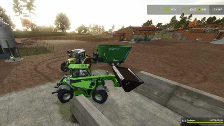 Telehandler Bucket 10 000L V1.0