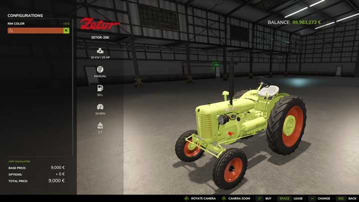 Zetor 25K V1.0