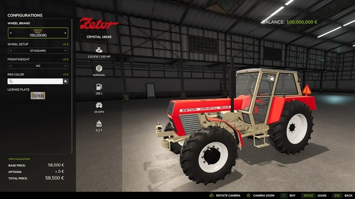 Zetor Crystal 16045 Edit Beta 2 V1.0