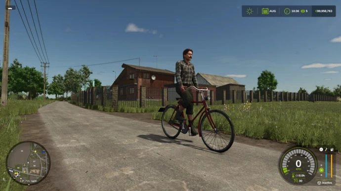 FS25 - Lizard Old Bike V1.0