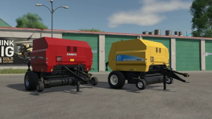 New Holland Br 6090 и Case Rb 344 V1.0 - Mody-FS.ru