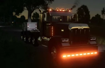 Peterbilt 357 Ar с кузовом для перевозки грузов V1.0 Peterbilt 357 Ar с кузовом для перевозки грузов V1.0