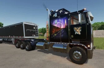 Грузовик в память о дне памяти военнопленных Kenworth V1.0 Грузовик в память о дне памяти военнопленных Kenworth V1.0