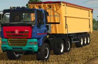 Грузовик Tatra Phoenix 6×6 Agro Plus + Прицеп V1.0
