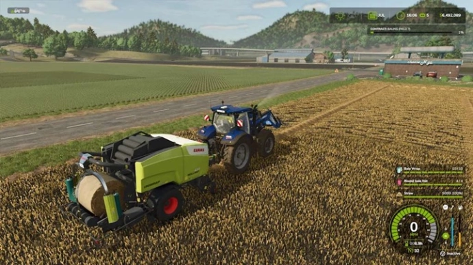 Claas Rollant 455 Uniwrap Speedy V1.3