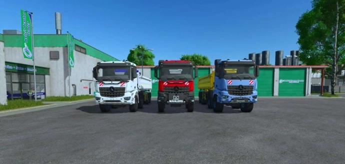 Mercedes Arocs 8×8 Truck V1.0