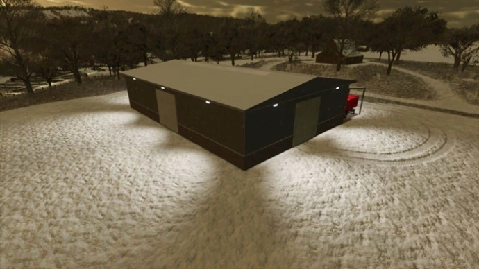 Large Machine And Implement Shed V1.0