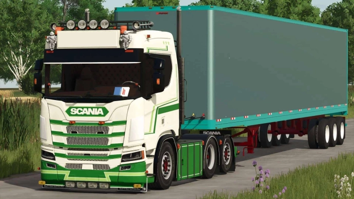Scania NG Truck + Trailer V1.0