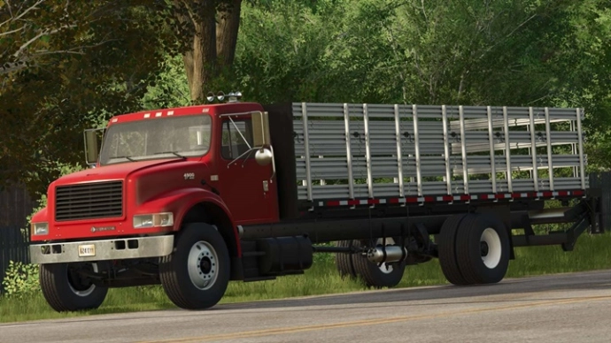 International 4900 Stakebed Truck V1.1