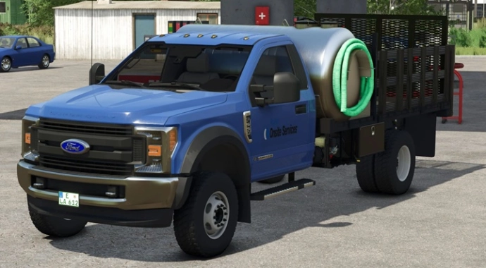 Ford F550 Septic Service & Fuel and Lube Trucks V1.0