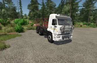 КамАЗ 6460 Лесовоз V1.0 КамАЗ 6460 Лесовоз V1.0