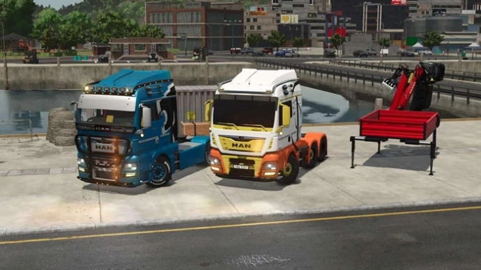 MAN TGX Semi-truck Pack V1.0.0.1